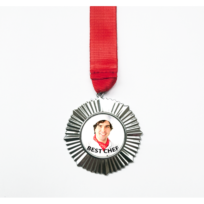 Personalised Medal Ribbon Necklace